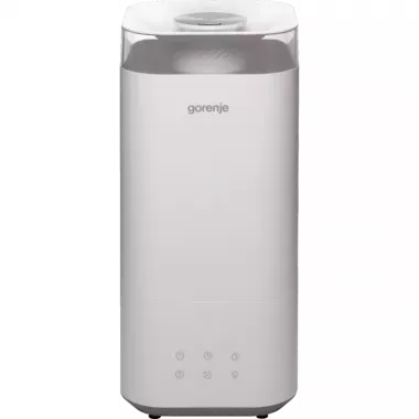 Gorenje H50W levegő párásító, fehér, hideg párásítás, ultrahangos tech., illatosítás, ajánlott helyiségméret: 20 m2, 38 db(a)