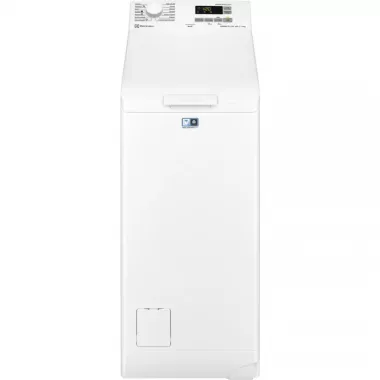 Electrolux EW6TN5061FH felültöltős mosógép, 6 kg, 1000 f/p., magyar nyelvű kezelőpanel, lcd kijelző, sensicare, selyemprogram, woolmark blue