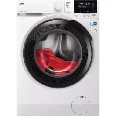 AEG LFR61944BE elöltöltős mosógép, 9 kg, 1400 f/p., ökoinverter, közepes led kijelző, higiénia program, timesave, woolmark blue