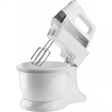 Gorenje M500DCS tálas mixer, fehér, 5 sebességfokozat, turbo gomb, 500 w