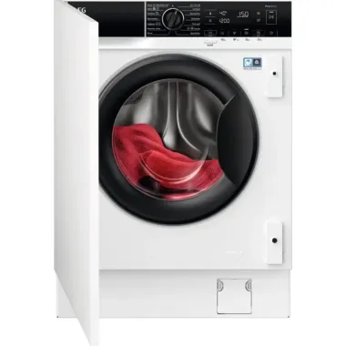 AEG L7WBE68SI beépíthető gőzfunkciós mosó-szárítógép, fehér, 8/4kg, 1600 f/p, kondenzációs szárítás, protex szövetkímélő dob, ökoinverter, woolmarkblue