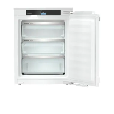 Liebherr IFNbi 3553 beépíthető fagyasztószekrény, 71,2 cm, 3 fiók, nofrost, superfrost, színes tft-kijelző, softsystem, wi-fi, 33 db(a)