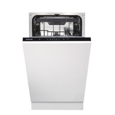 Gorenje GV520E10 beépíthető mosogatógép, 45 cm, 11 teríték, normál kosár, 5 program, gyorsprogram, féltöltet, aquastop, 47 db(a)