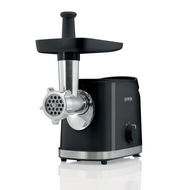 Gorenje MG1802B húsdaráló, fekete, 2,1 kg/perc daráló kapacitás, 2 db daráló tárcsa, könnyű tisztítás, 1800 w