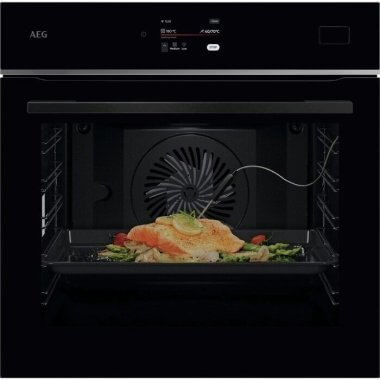 AEG TB8SB73ZAB SteamPro beépíthető gőzsütő, fekete, wifi; steamify® funkció; mealassist, magyar menü, cooksmart touch érintőkijelző, maghőmérő
