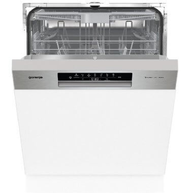 Gorenje GI643D90X beépíthető mosogatógép, 60cm, kezelőpaneles, 16 teríték, 6 program, 3 kosár, szárítás automata ajtónyitással, gyorsprogram