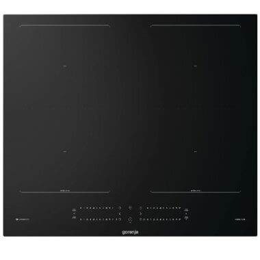 Gorenje GI6442BSCWF beépíthető indukciós főzőlap, 60cm, slider vezérlés, wifi, 4db areaflex összekapcsolható zóna, teljesítménynövelő funkció