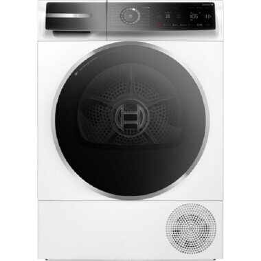 Bosch WQB246CNBY hőszivattyús szárítógép, 9 kg, döntött touchcontrol kijelző, öntisztító kondenzátor, ironassist gőzprogram, féltöltet