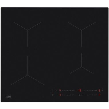 AEG TO64IA0AIT beépíthető indukciós főzőlap, 60 cm, hob2hood, saphirmatt® se, csúszkás érintővezérlés, slimfit, gyorsfelfűtés