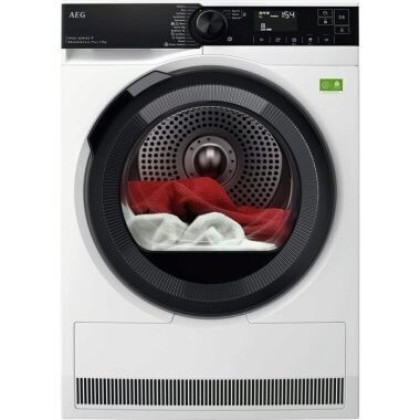 AEG TR9396CE hőszivattyús szárítógép, 9 kg, heatpump, 3d scan, wifi, inverteres, absolutecare®, led kijelző, belső világítás, 61db(a)