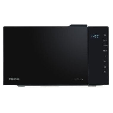 Hisense mikrohullámú sütő H23MOBS5HG4, fekete, 23 liter, 10 teljesítményfokozat, led kijelző, grill funkció,