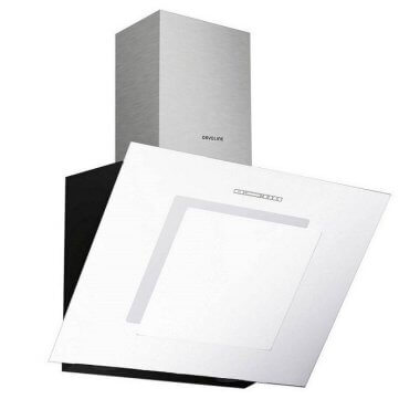 Davoline FEEL 90 WHITE fali kürtős páraelszívó, 90 cm, 649 m3/óra, led világítás, fehér