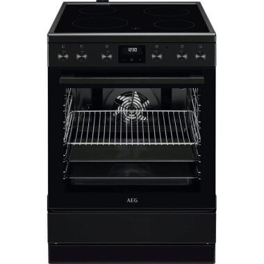AEG CCB6441NBB elektromos tűzhely, matt fekete, aqua clean, süllyesztett gombok