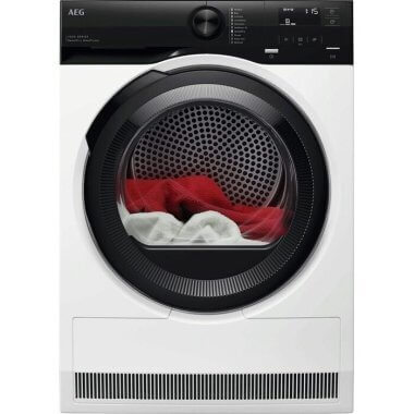 AEG TR7G8BE hőszivattyús szárítógép, 8 kg, heatpump, sensidry, easyclean szűrő, speeddry, led kijelző, 64 db(a)