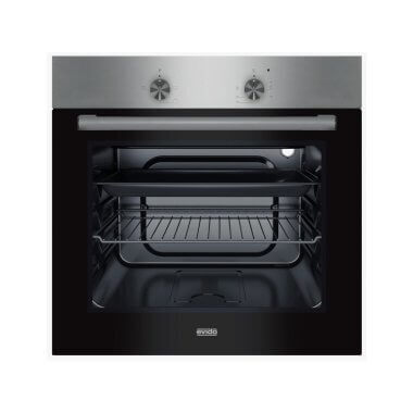 Evido Primo 62X beépíthető elektromos sütő, tekerőgombok, 62 l, belső világítás