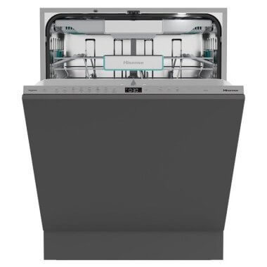 Hisense HV673A65 beépíthető mosogatógép, 60cm, 16 teríték, 3 kosár, wifi, szárítás auto. ajtónyitással, uv technológia